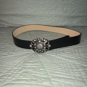 Rhinestone Buckle Belt